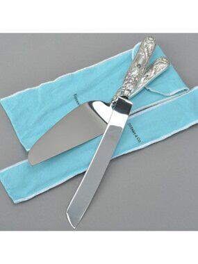 Tiffany & Co Key Knife Key Server Bar Set of 2 Sterling
